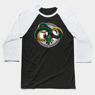 Quetzalcoatl Baseball T-Shirt